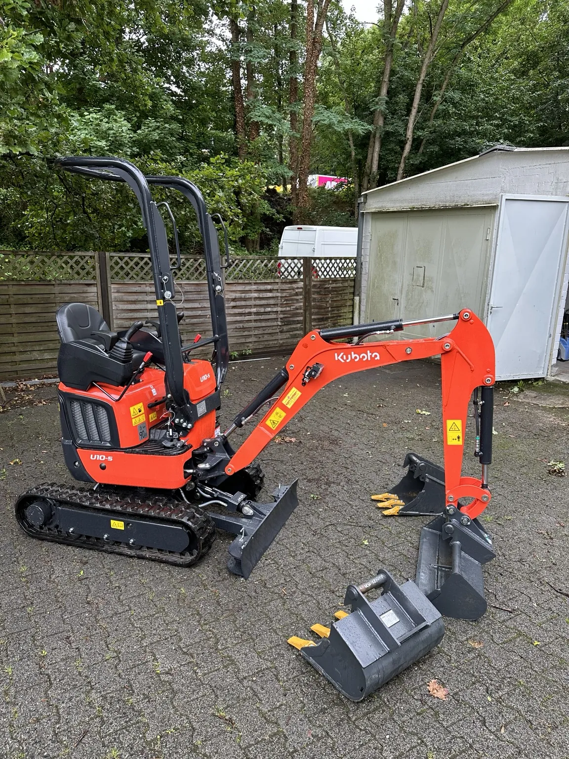 Kubota U10-5 Minibagger von Krekel Mietpark